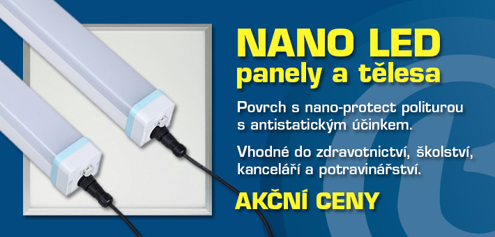 NANO panely a tělesa